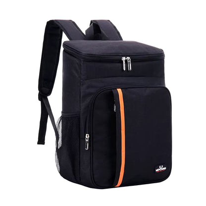 18L Portable Thermal Lunch Bag Food Box Durable Waterproof Cooler Ice Insulated Case Camping Oxford Dinner Backpacks Icebox